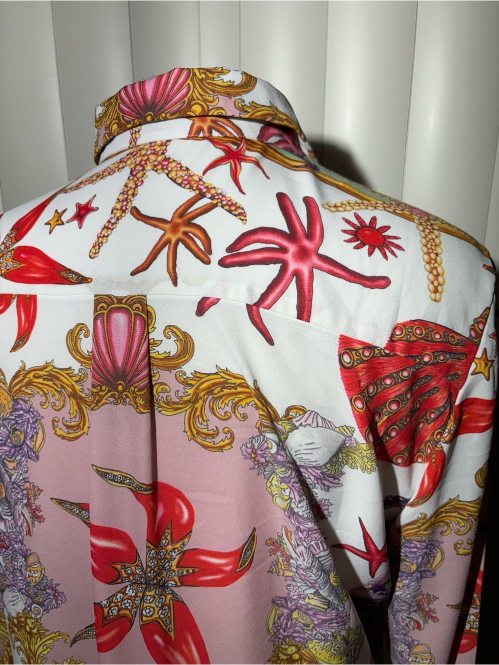 Versace Button-Up Shirt Jacket - Picture 6 of 12